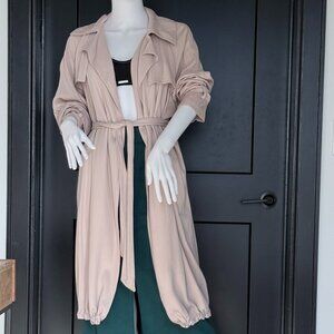 THE TRENCH CULTURE COAT - BB DAKOTA BY STEVE MADDEN Size XS